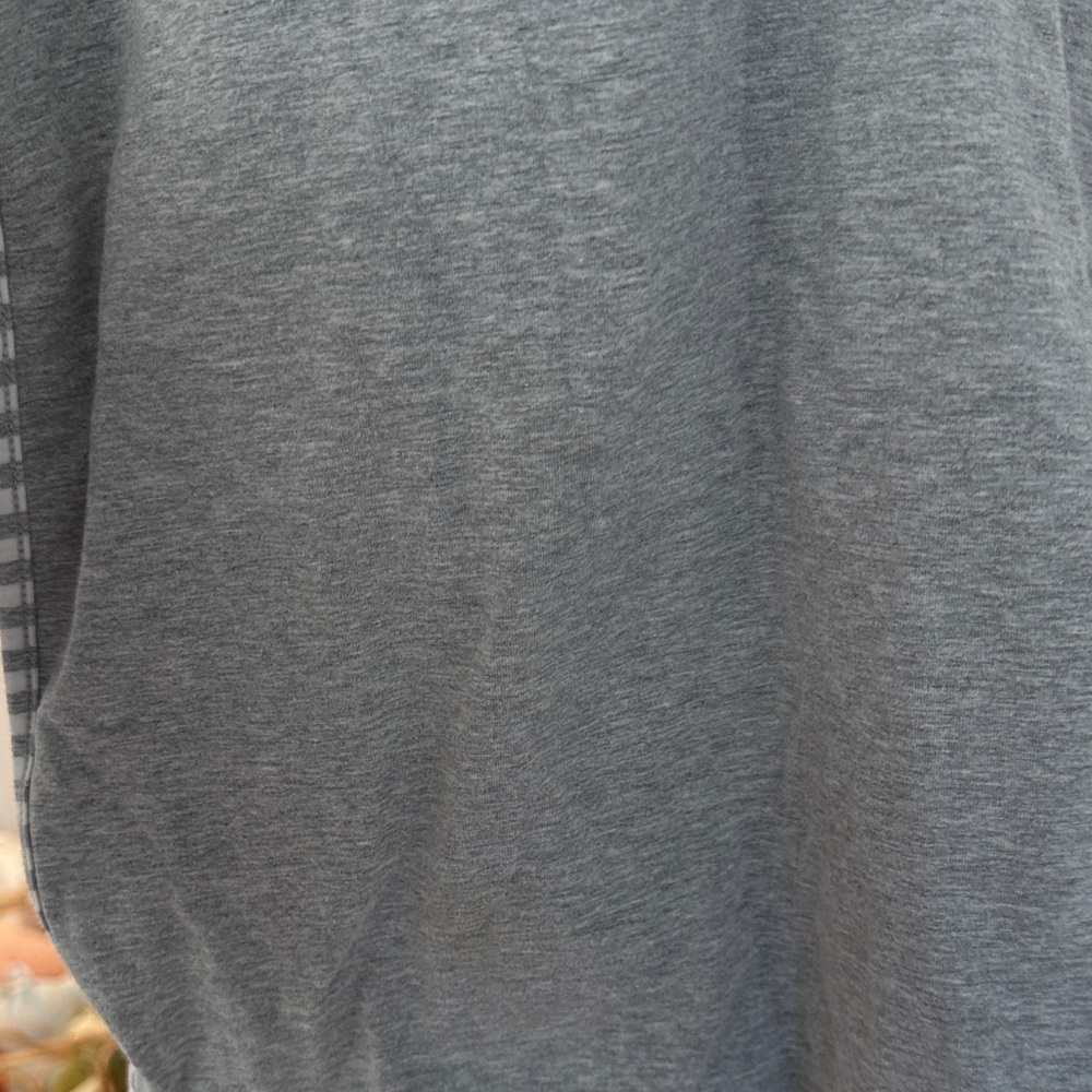 Love to Dream Gray Swaddle with Striped Trim - Picture 4 of 4
